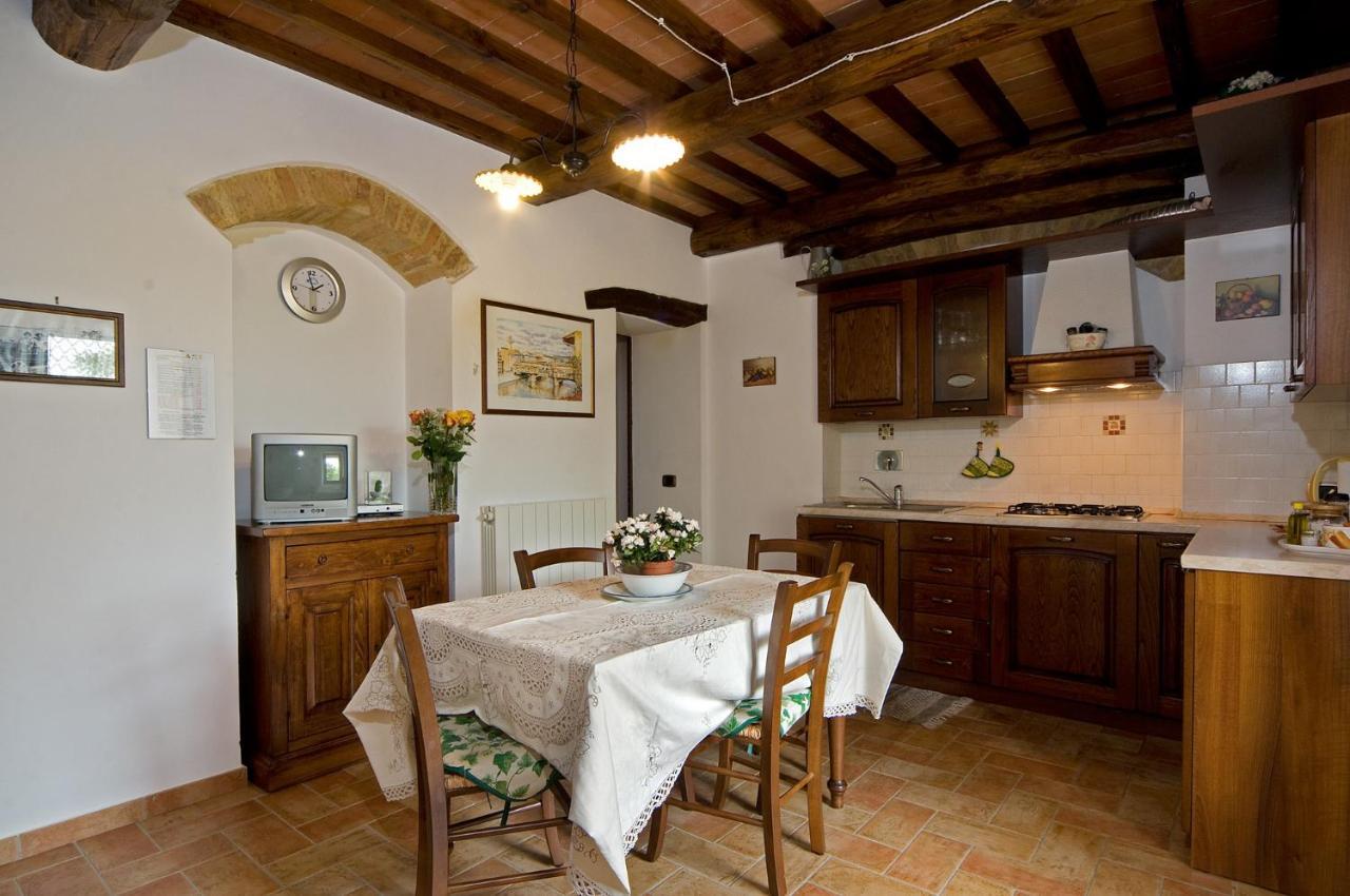 Agriturismo Fontesettimena Appartamento Rondine- Appartamento Capriolo Volterra Eksteriør billede