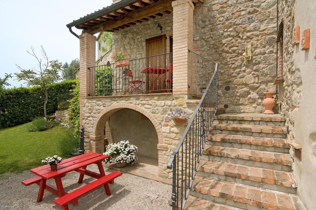 Agriturismo Fontesettimena Appartamento Rondine- Appartamento Capriolo Volterra Eksteriør billede