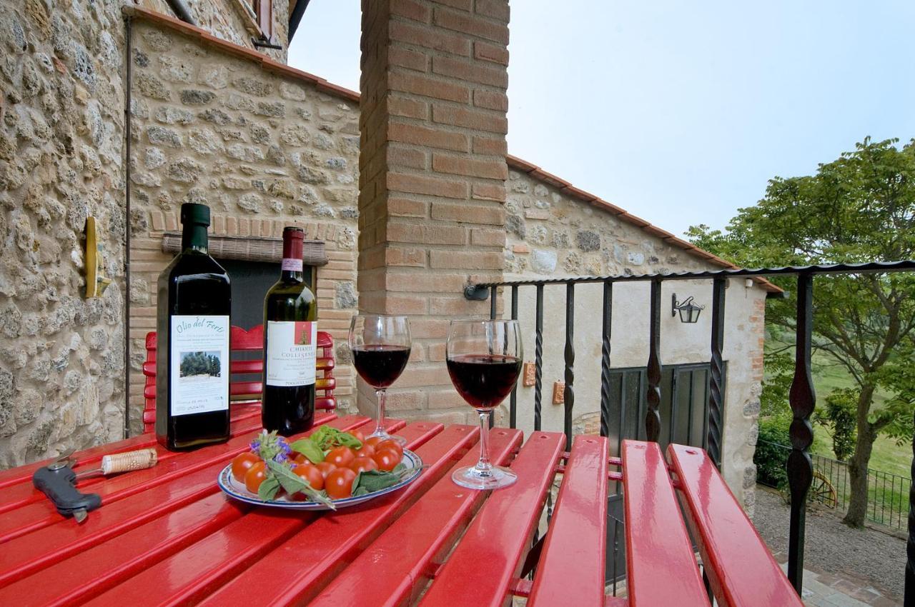 Agriturismo Fontesettimena Appartamento Rondine- Appartamento Capriolo Volterra Eksteriør billede
