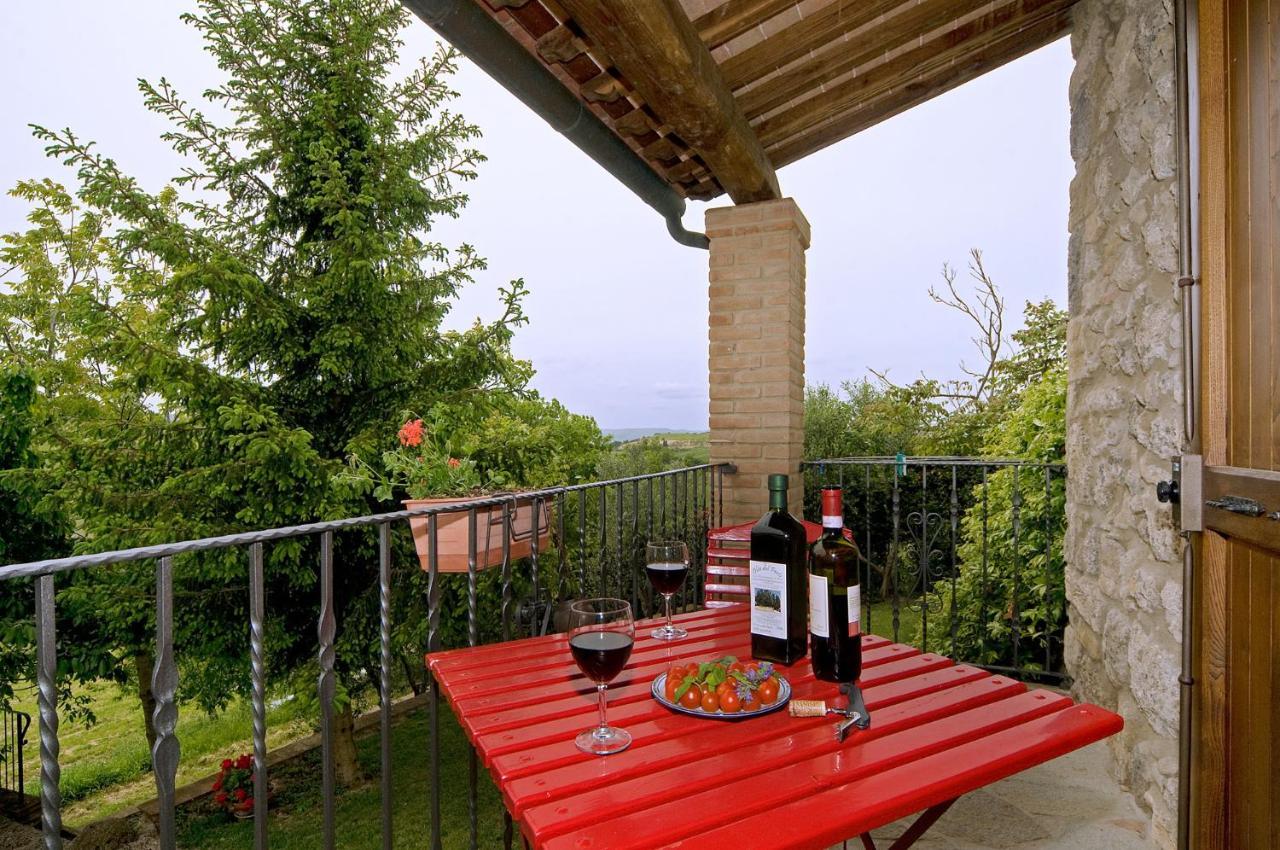 Agriturismo Fontesettimena Appartamento Rondine- Appartamento Capriolo Volterra Eksteriør billede