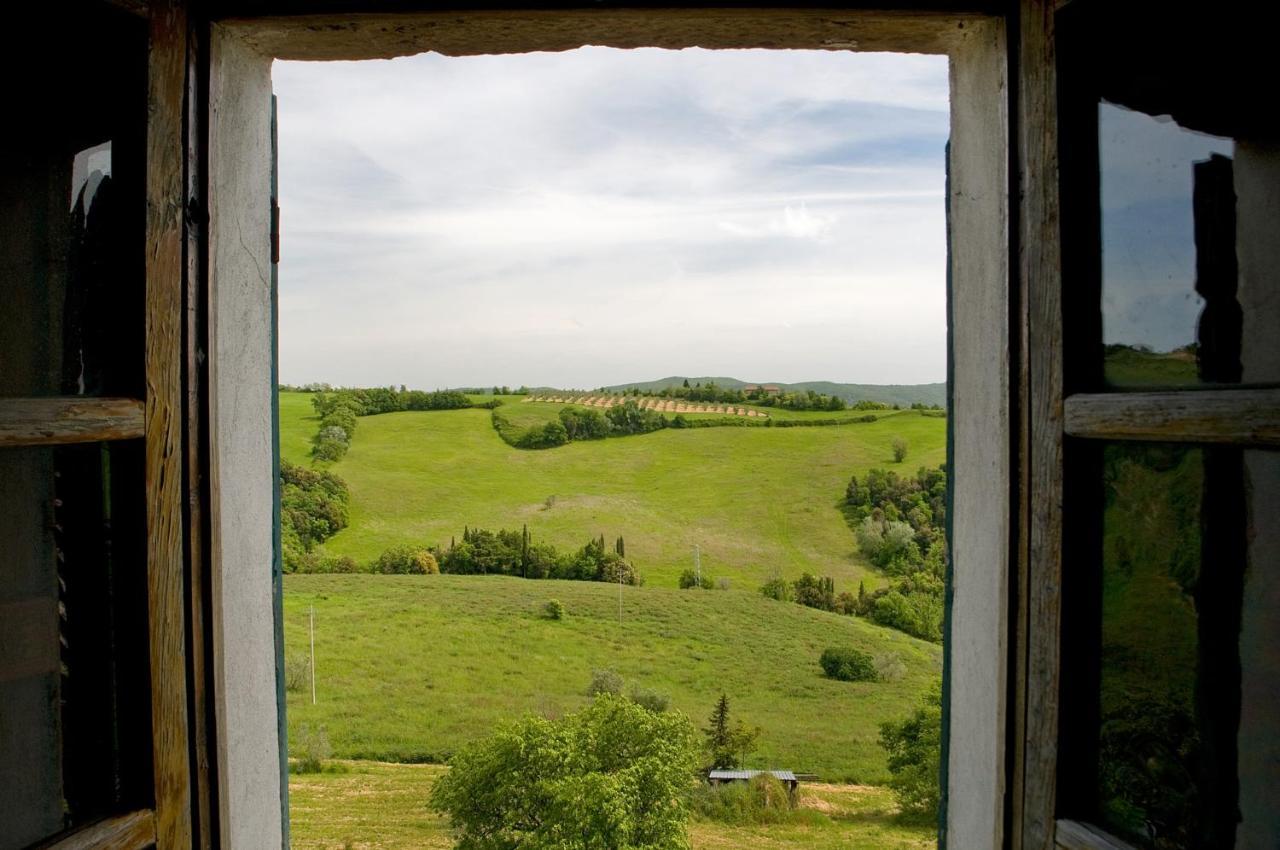 Agriturismo Fontesettimena Appartamento Rondine- Appartamento Capriolo Volterra Eksteriør billede